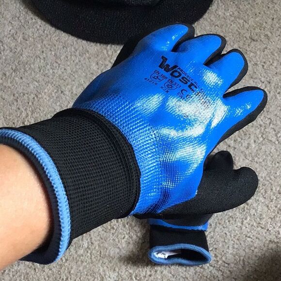 Woscar Waterproof Winter Garden work gloves - Picture 4 of 7